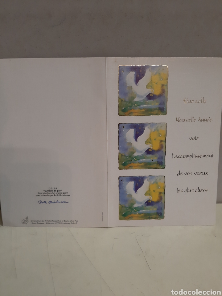 Collezionismo: Felicitaci&oacute;n navide&ntilde;a