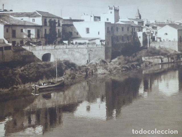 Coleccionismo: SEVILLA PUENTE DE TRIANA ANTIGUA LAMINA HUECOGRABADO A&Ntilde;OS 40