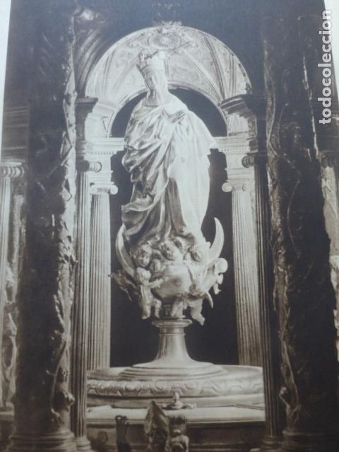 Colecionismo: SEVILA PROCESION DEL CORPUS CHRISTI DETALLE DE LA CUSTODIA ANTIGUA LAMINA HUECOGRABADO A&Ntilde;OS 40