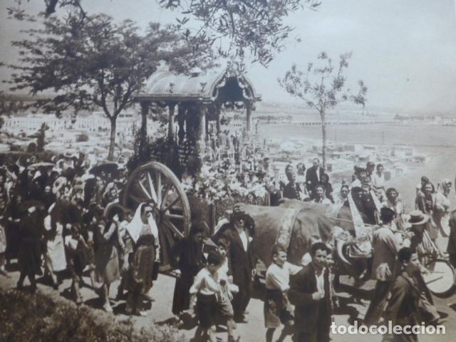Colecionismo: CASTILLEJA SEVILLA ROMERIA DEL ROCIO CARRETA DEL SIN PECADO ANTIGUA LAMINA HUECOGRABADO A&Ntilde;OS 40