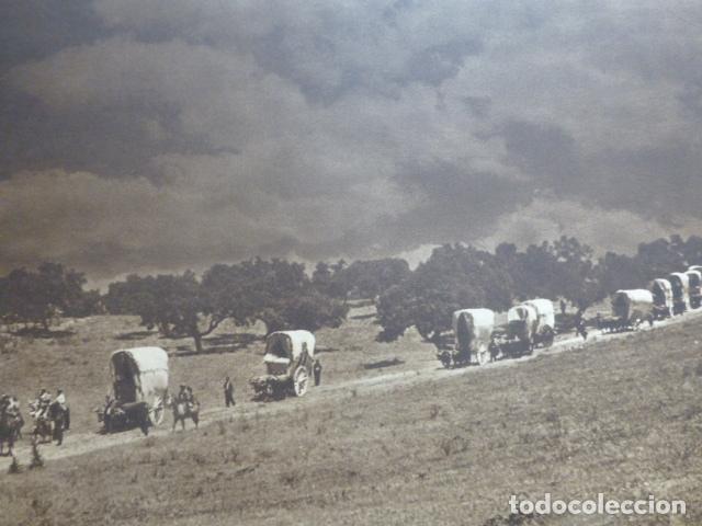 Collecting paper: ROMERIA DEL ROCIO ROSARIO DE CARRETAS ANTIGUA LAMINA HUECOGRABADO A&Ntilde;OS 40