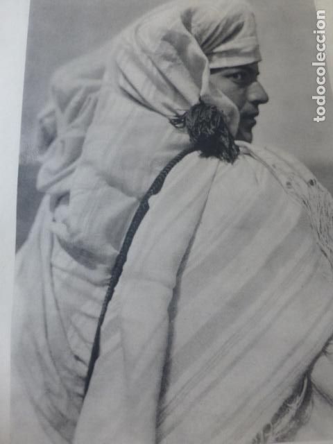 Collezionismo: AFRICA ESPA&Ntilde;OLA MORO DEL RIF ANTIGUA LAMINA HUECOGRABADO A&Ntilde;OS 40