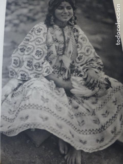 Collectionnisme: AFRICA ESPA&Ntilde;OLA RIFE&Ntilde;A ANTIGUA LAMINA HUECOGRABADO A&Ntilde;OS 40