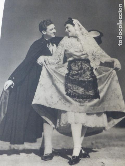 Collecting paper: CATALU&Ntilde;A BAILE CATALAN ANTIGUA LAMINA HUECOGRABADO A&Ntilde;OS 40