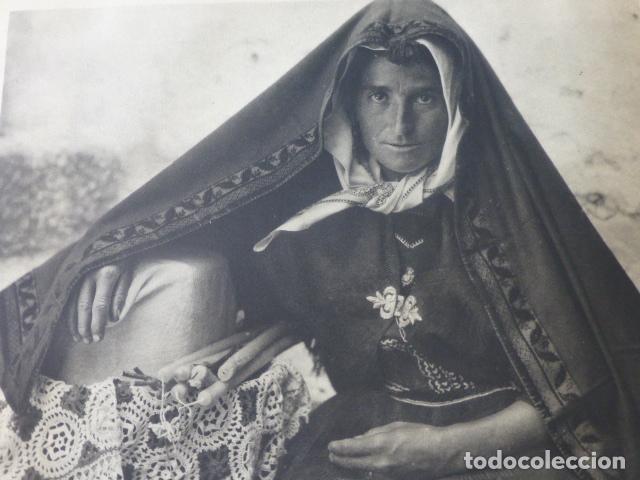 Coleccionismo: LAGARTERA TOLEDO TIPOS LAGARTERANOS ANTIGUA LAMINA HUECOGRABADO A&Ntilde;OS 40