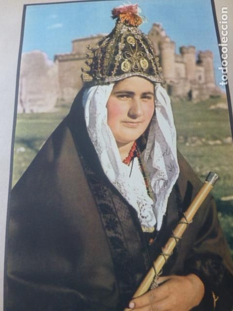 Sammelleidenschaft Papier: TUREGANO SEGOVIA ALCALDESA ANTIGUA LAMINA HUECOGRABADO A&Ntilde;OS 40