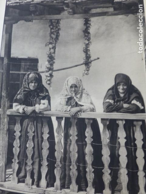 Sammelleidenschaft Papier: ANSO HUESCA MUJERES ANSOTANAS ANTIGUA LAMINA HUECOGRABADO A&Ntilde;OS 40