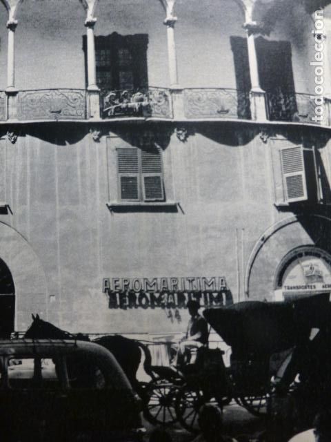 Colecionismo: PALMA DE MALLORCA PALACIO MORELL ANTIGUA LAMINA A&Ntilde;OS 50