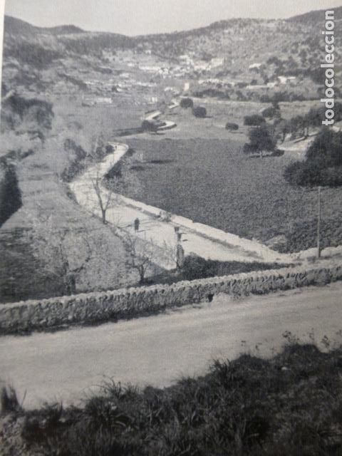 Collectionnisme: ESPORLES MALLORCA PAISAJE ANTIGUA LAMINA A&Ntilde;OS 50