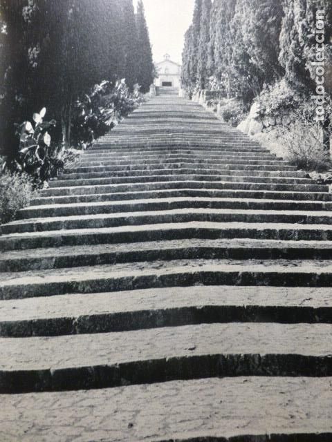 Collectionnisme: POLLEN&Ccedil;A MALLORCA ESCALERA DEL CALVARIO ANTIGUA LAMINA A&Ntilde;OS 50