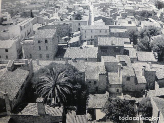 Collezionismo: LA PUEBLA MALLORCA VISTA ANTIGUA LAMINA A&Ntilde;OS 50