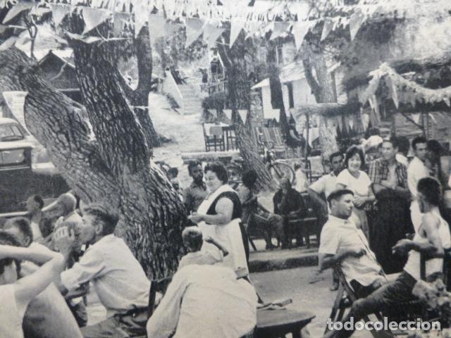 Coleccionismo: CAMP PICAFORT MALLORCA DETALLE URBANO ANTIGUA LAMINA A&Ntilde;OS 50
