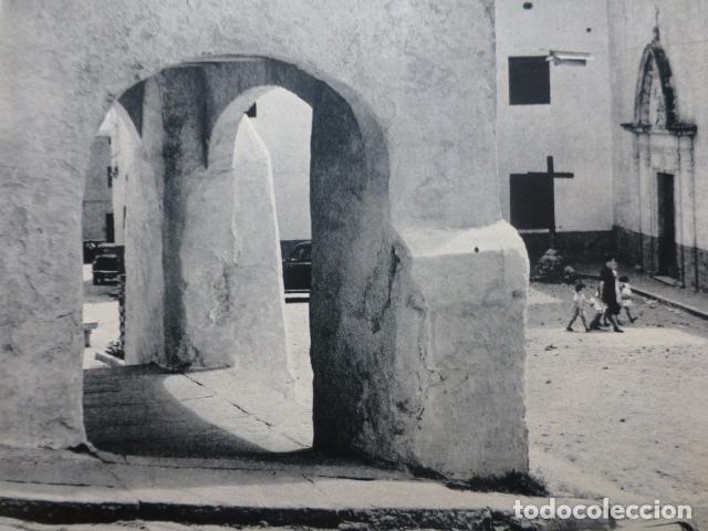 Coleccionismo: FERRERIES MENORCA DETALLE URBANO ANTIGUA LAMINA A&Ntilde;OS 50