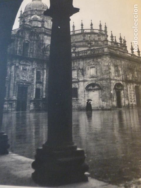Collecting paper: SANTIAGO DE COMPOSTELA LA CORU&Ntilde;A DETALLE ANTIGUA LAMINA HUECOGRABADO A&Ntilde;OS 50