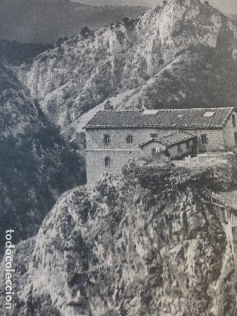 Coleccionismo: GUIPUZCOA VISTA ANTIGUA LAMINA HUECOGRABADO A&Ntilde;OS 50
