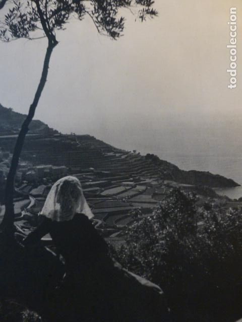 Coleccionismo: BA&Ntilde;ALBUFAR MALLORCA VISTA ANTIGUA LAMINA HUECOGRABADO A&Ntilde;OS 50