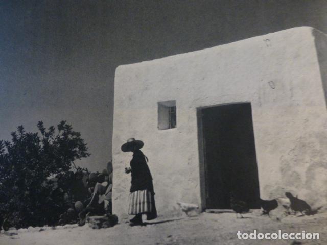Coleccionismo: SANTA EULALIA IBIZA VIVIENDA ANTIGUA LAMINA HUECOGRABADO A&Ntilde;OS 50