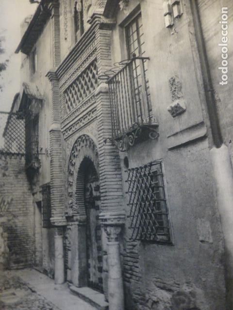 Coleccionismo: TOLEDO DETALLE ANTIGUA LAMINA HUECOGRABADO A&Ntilde;OS 50