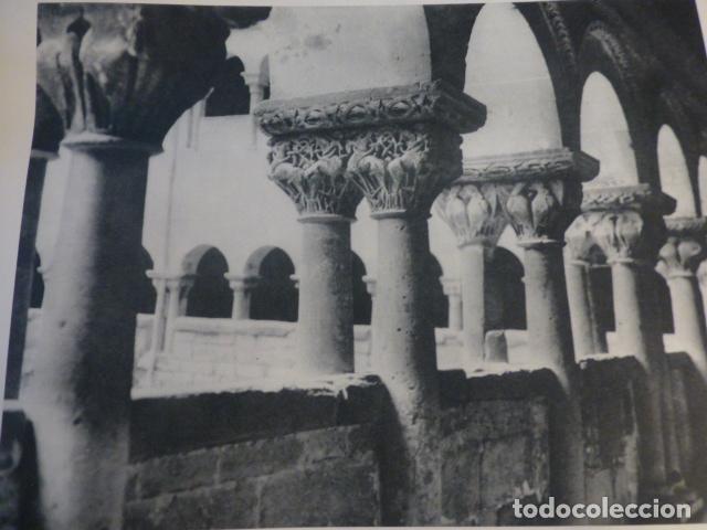 Coleccionismo: SANTO DOMINGO DE SILOS BURGOS CLAUSTRO ANTIGUA LAMINA HUECOGRABADO A&Ntilde;OS 50