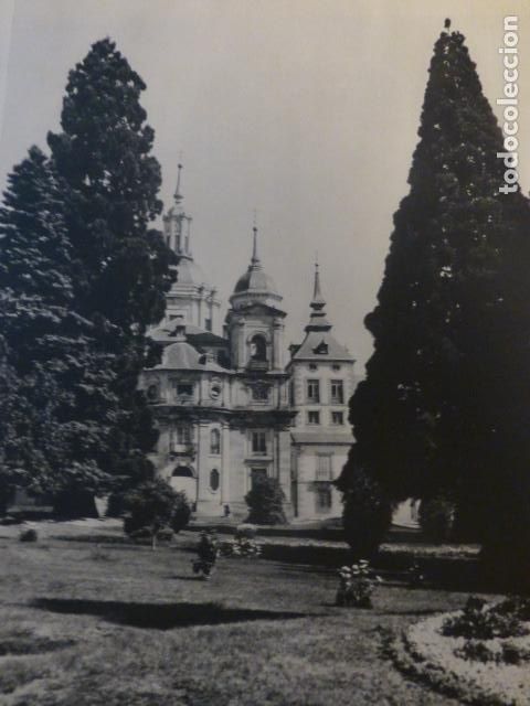 Collezionismo: LA GRANJA SEGOVIA COLEGIATA ANTIGUA LAMINA HUECOGRABADO A&Ntilde;OS 50