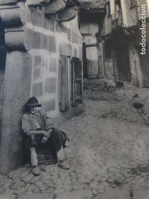 Collezionismo: LA ALBERCA SALAMANCA DETALLE URBANO ANTIGUA LAMINA HUECOGRABADO A&Ntilde;OS 50