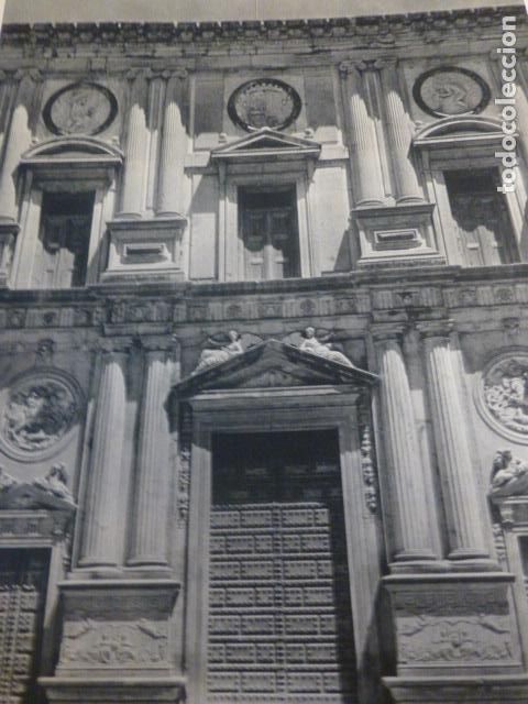 Coleccionismo: GRANADA PALACIO DE CARLOS V ANTIGUA LAMINA HUECOGRABADO A&Ntilde;OS 50