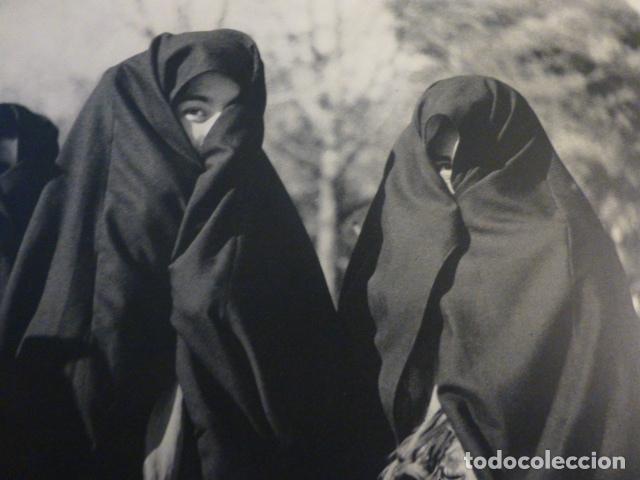 Coleccionismo: VEJER DE LA FRONTERA CADIZ COBIJADAS ANTIGUA LAMINA HUECOGRABADO A&Ntilde;OS 50
