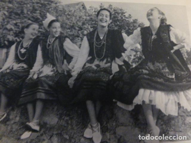 Sammelleidenschaft Papier: LLANES ASTURIAS MUJERES ANTIGUA LAMINA HUECOGRABADO A&Ntilde;OS 50