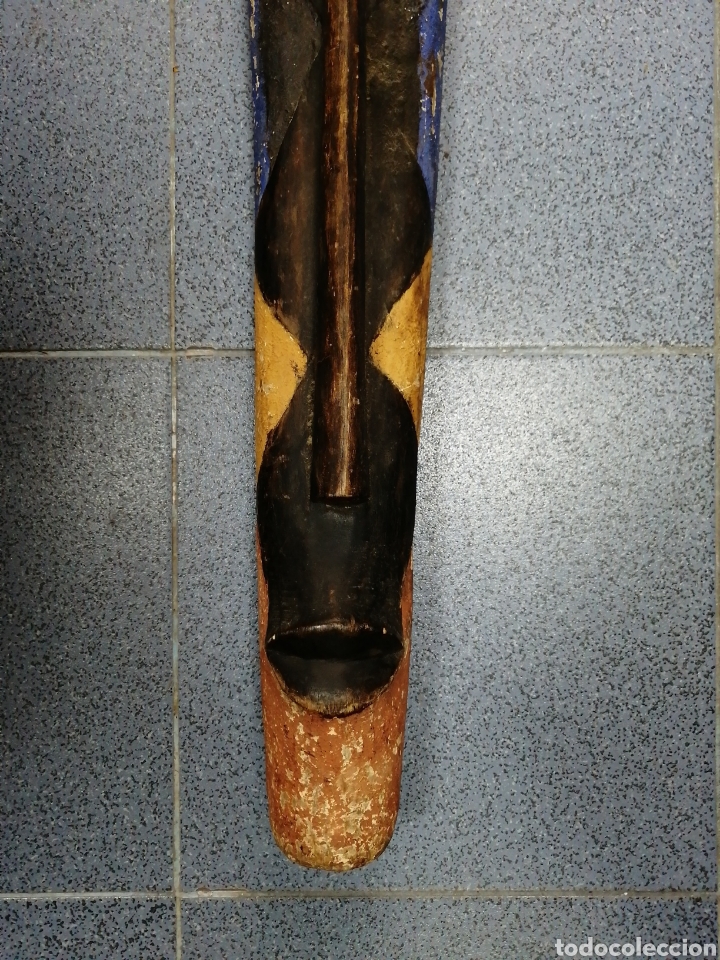 Coleccionismo: M&aacute;scara africana madera. - Foto 1