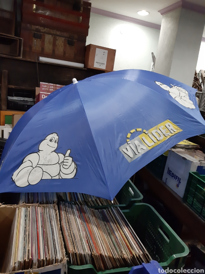 Coleccionismo: MICHELIN NEUM&Aacute;TICOS Paraguas via l&iacute;der buen estado COLECCIONISMO COLISEVM ANTIG&Uuml;EDADES