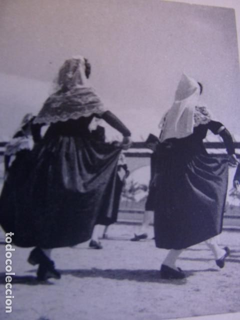 Coleccionismo: SABADELL BARCELONA BAILE ANTIGUO HUECOGRABADO TIPO CROMO A&Ntilde;OS 50