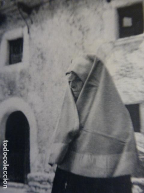 Colecionismo: ANSO HUESCA MUJER ANSOTANA ANTIGUO HUECOGRABADO TIPO CROMO A&Ntilde;OS 50