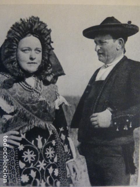 Coleccionismo: LA ARMU&Ntilde;A SALAMANCA CHARROS ANTIGUO HUECOGRABADO TIPO CROMO A&Ntilde;OS 50