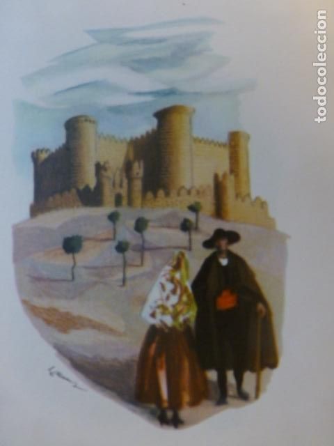 Colecionismo: AVILA ANTIGUA CROMOLITOGRAFIA A&Ntilde;OS 50