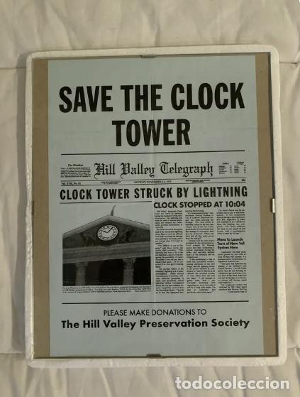 Coleccionismo: Cartel folleto regreso al futuro reproducci&oacute;n back to the future cine