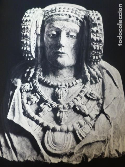 Sammelleidenschaft Papier: LA DAMA DE ELCHE ANTIGUA LAMINA HUECOGRABADO A&Ntilde;OS 50
