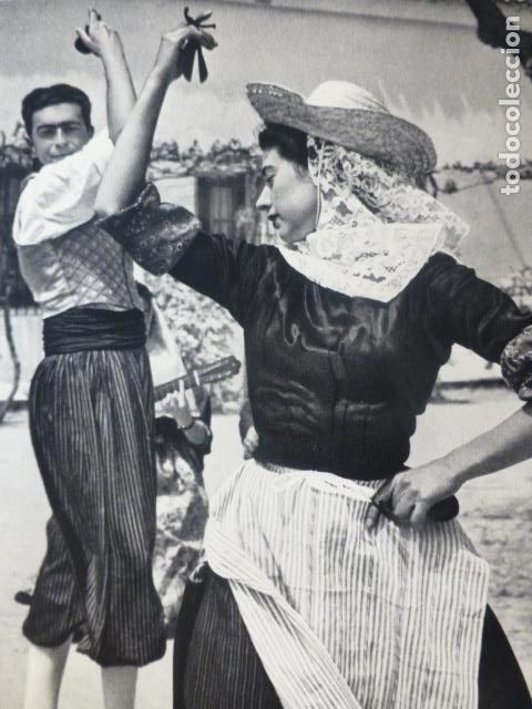 Sammelleidenschaft Papier: IBIZA DANZA TIPICA ANTIGUA LAMINA HUECOGRABADO A&Ntilde;OS 50