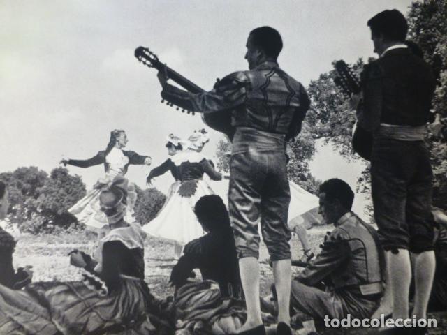 Sammelleidenschaft Papier: MADRID BAILE TIPICO ANTIGUA LAMINA HUECOGRABADO A&Ntilde;OS 50