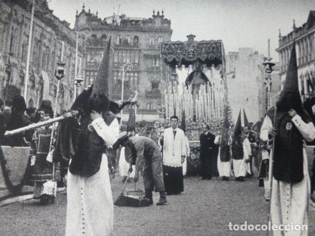 Sammelleidenschaft Papier: SEVILLA SEMANA SANTA PROCESION ANTIGUA LAMINA HUECOGRABADO A&Ntilde;OS 50