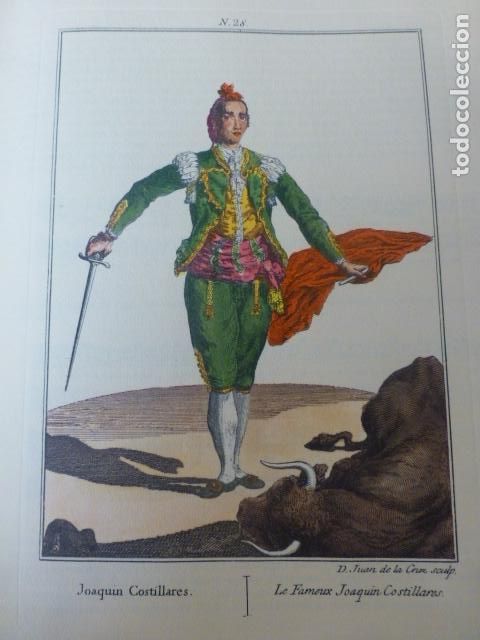 Coleccionismo: TORERO JOAQUIN COSTILLARES ANTIGUA LITOGRAFIA A&Ntilde;OS 50