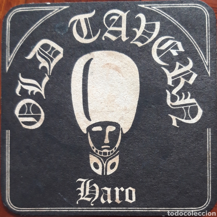 Coleccionismo: POSAVASO DE OLD TAVERN DE HARO - Foto 1