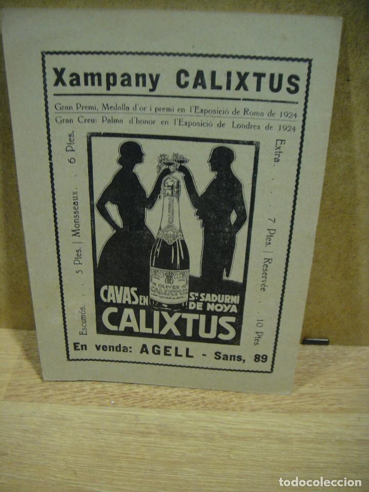 Sammelleidenschaft Papier: xampany calixtus - revista el fullet&ograve; - portaveu del centre catolic de sans - a&ntilde;o 1925