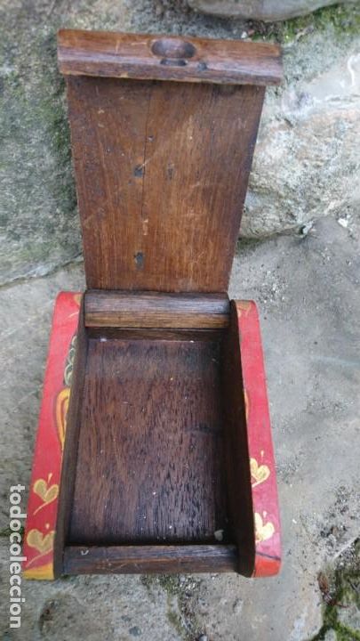Coleccionismo: Caja de madera imagen Buda. - Foto 2