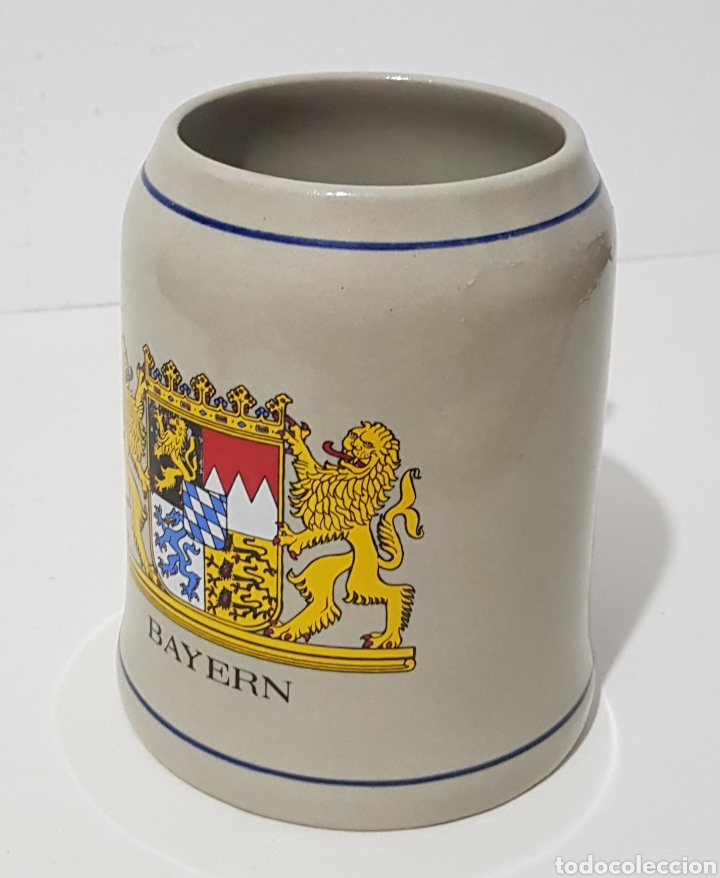 Coleccionismo: Taza bayern - ceramica - jarra cerveza - car177