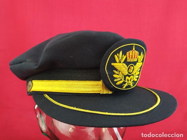 Coleccionismo: GORRA DE AVIACI&Oacute;N - PILOTO DE AEROL&Iacute;NEAS IBERIA (A&Ntilde;OS 80'S) AIRE SPANAIR AVIACO EJERCITO MILITAR