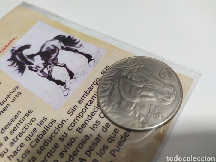 Coleccionismo: Moneda China horoscopo a&ntilde;o del caballo - Foto 4