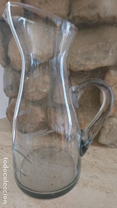 Coleccionismo: Jarra de cristal gravado. - Foto 3