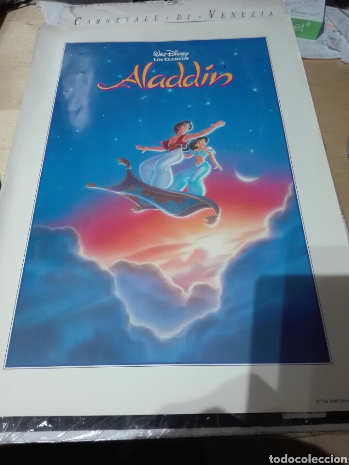 Coleccionismo: LAMINA ALADDIN. WALT DISNEY