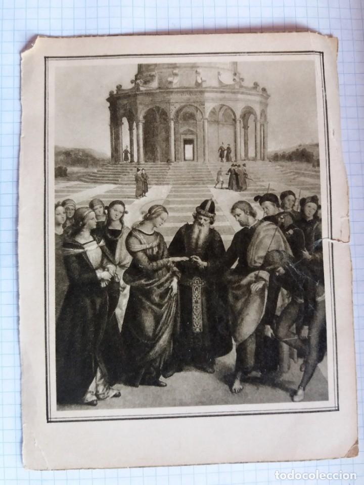 Coleccionismo: LAMINA - RELIGIOSA - UNA BODA - Foto 1