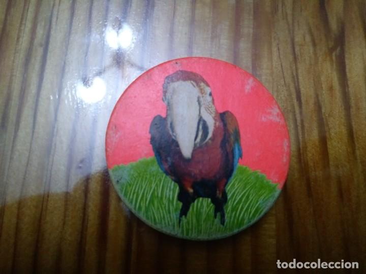 Coleccionismo: Tazo MAD CAPS N&deg; 16 MAGIC BOX INT ANIMALES Loro HEAD FIRST